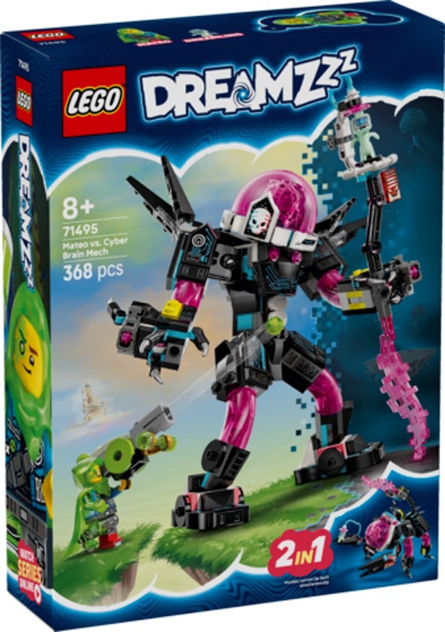 Lego Mateo mot Kyberhjerne-roboten 71495