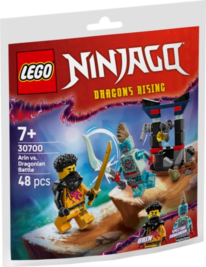 Lego Kamp mellom Arin og en dragon 30700