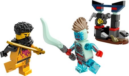 Lego Kamp mellom Arin og en dragon 30700