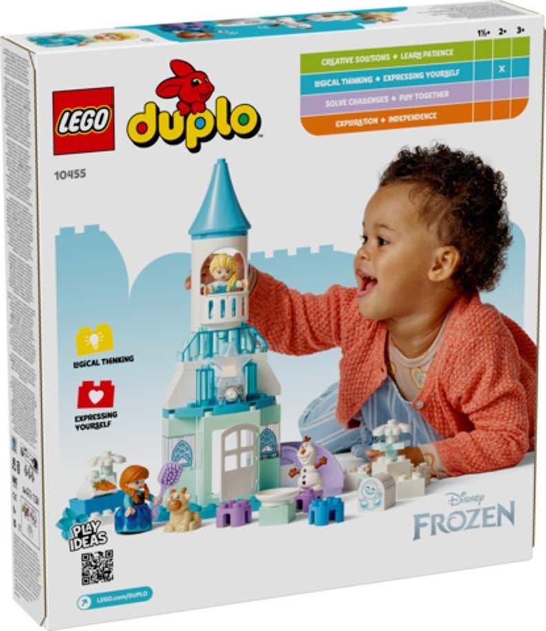 Lego Anna og Elsas frostige slottsfest 10455
