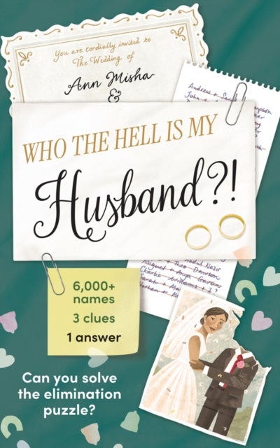 Who the Hell Is My Husband?! - 6,000+ Names, 24 Clues, 1 Answer. Can You Solve the Elimination Puzzle?