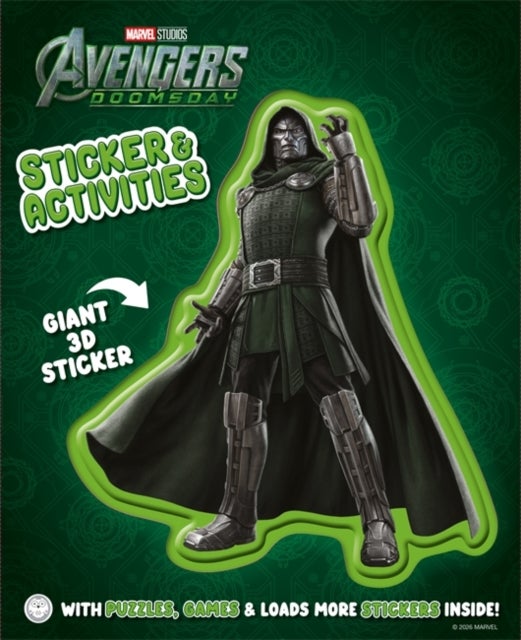 Marvel Avengers Doomsday: Sticker & Activities - Epic Fun with Earth's Mightiest Heroes