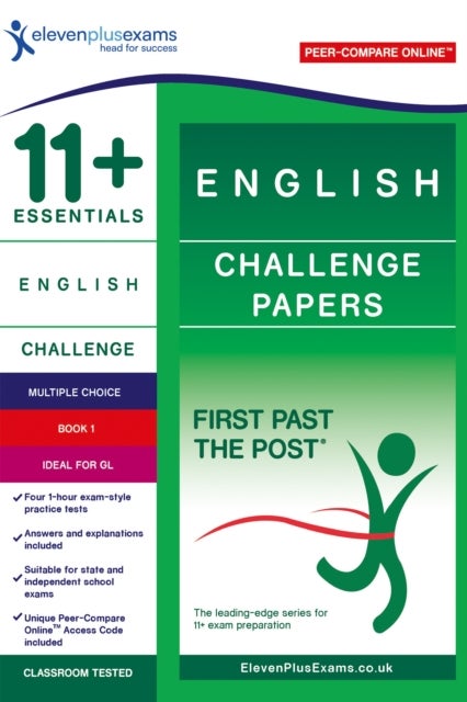 11+ Essentials English: Challenge Papers Book 1