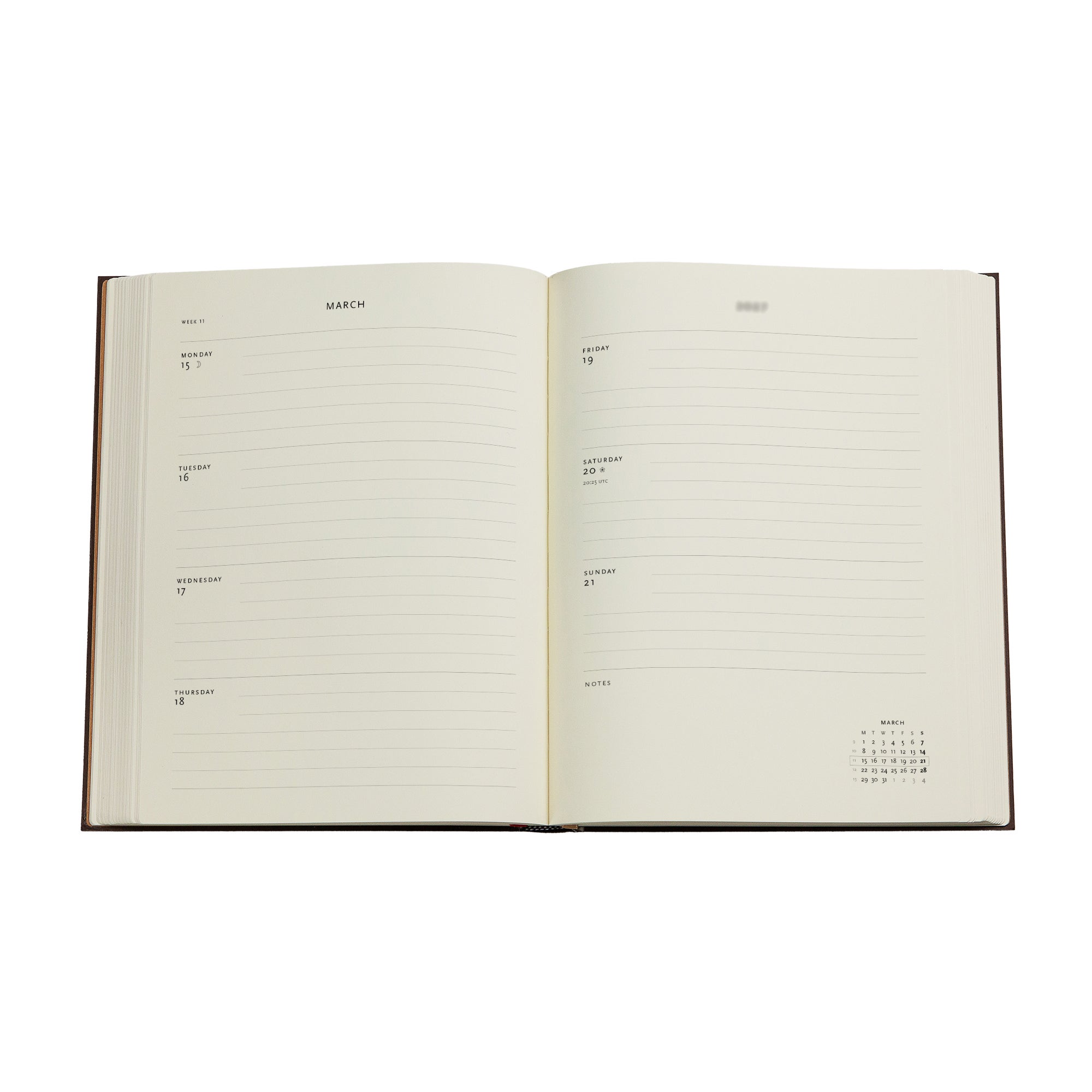 Kalender 2027 Paperblanks 12M Ultra Wildflower Song