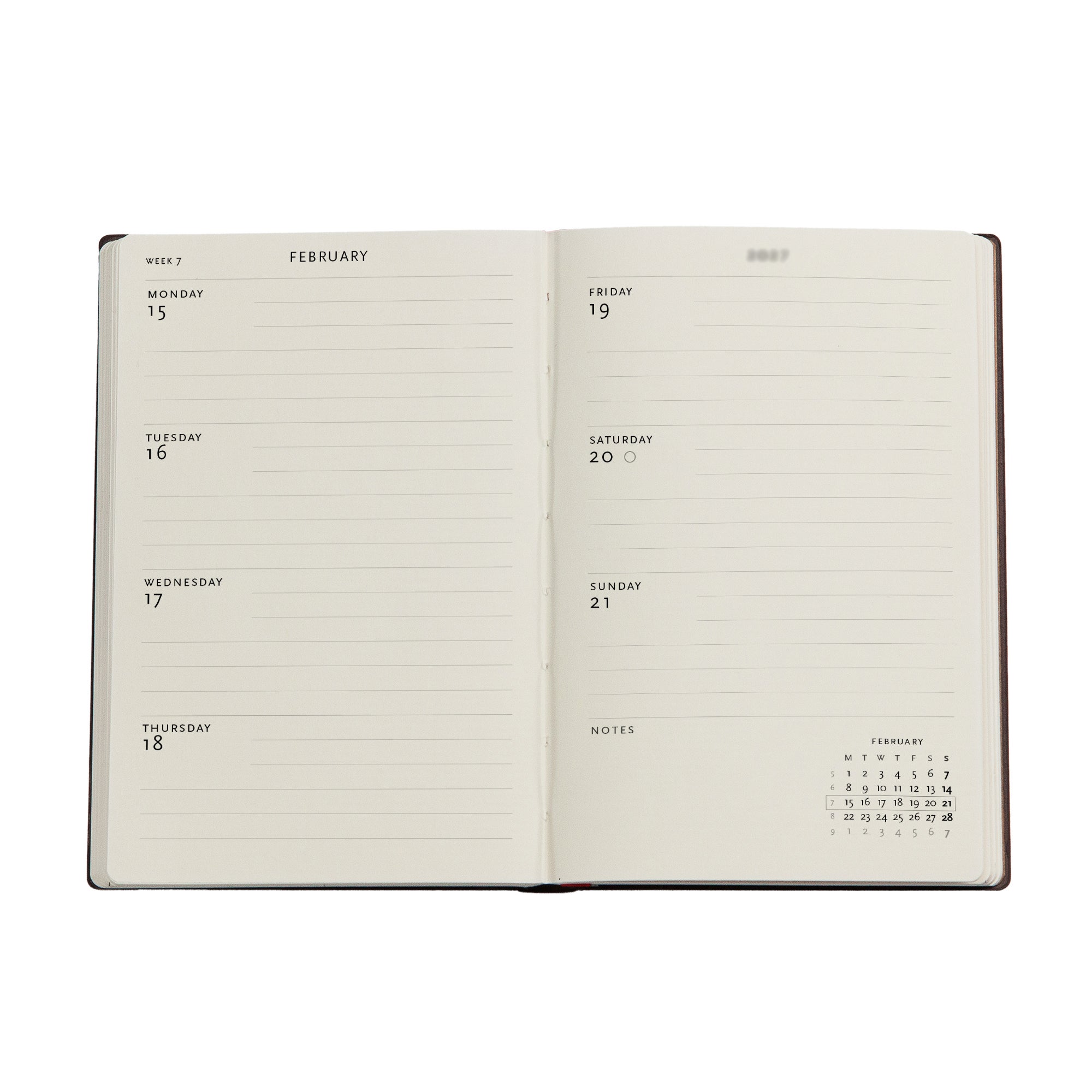Kalender 2027 Paperblanks 12M Mini Bindweed Fairy