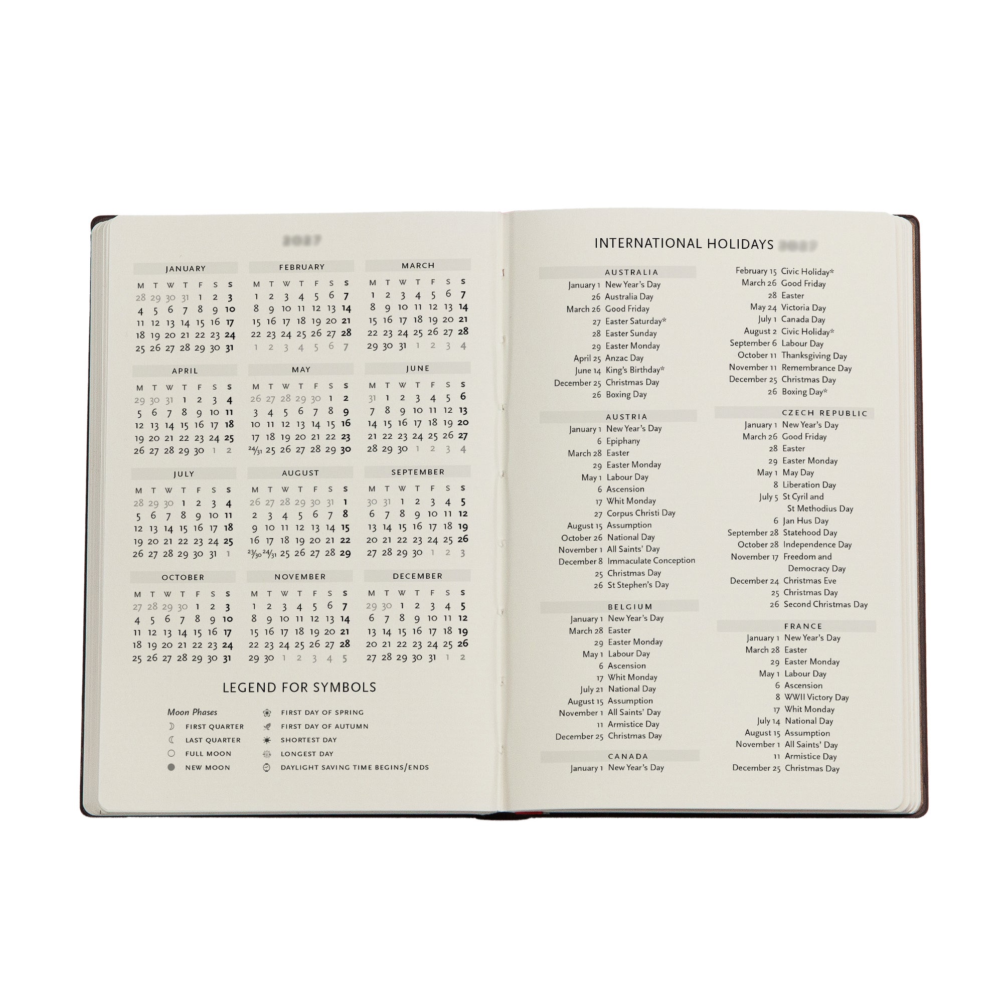 Kalender 2027 Paperblanks 12M Mini Bindweed Fairy