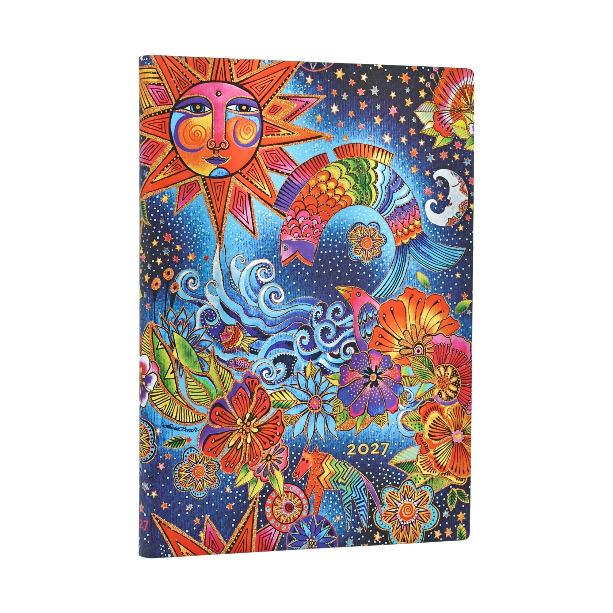 Kalender 2027 Paperblanks 12M Midi  Celestial Magic