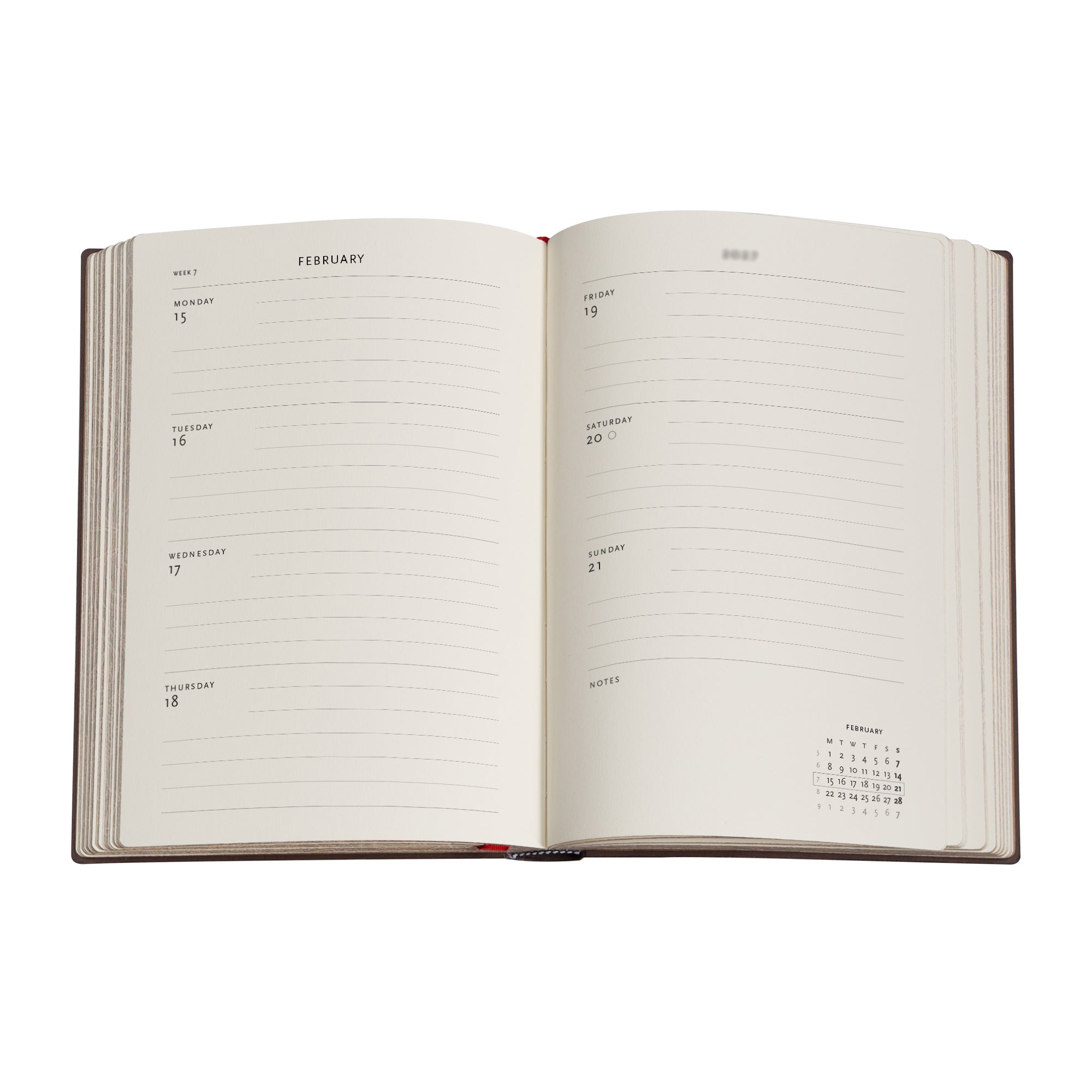 Kalender 2027 Paperblanks 12M Midi Lynx Raising