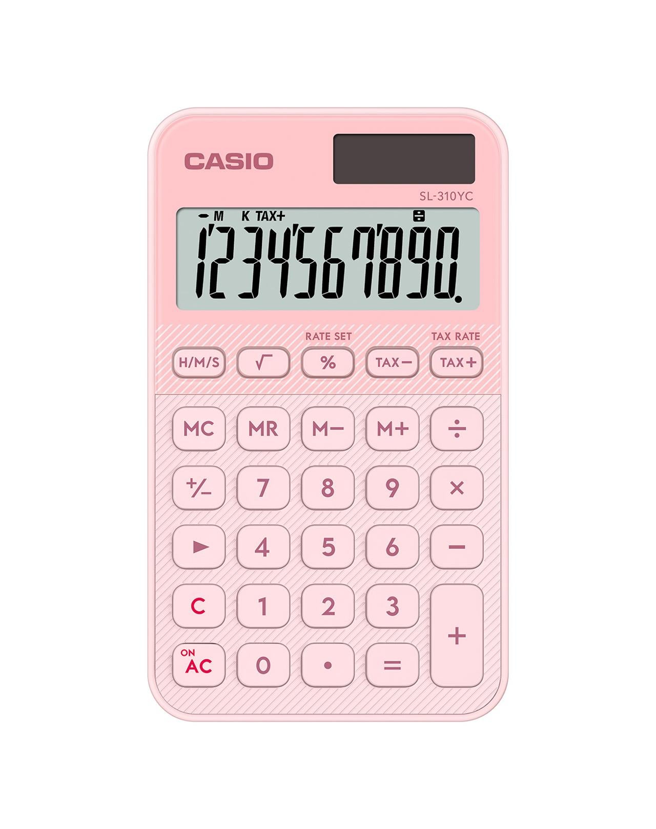 Lommekalkulator Casio SL-310YC rosa