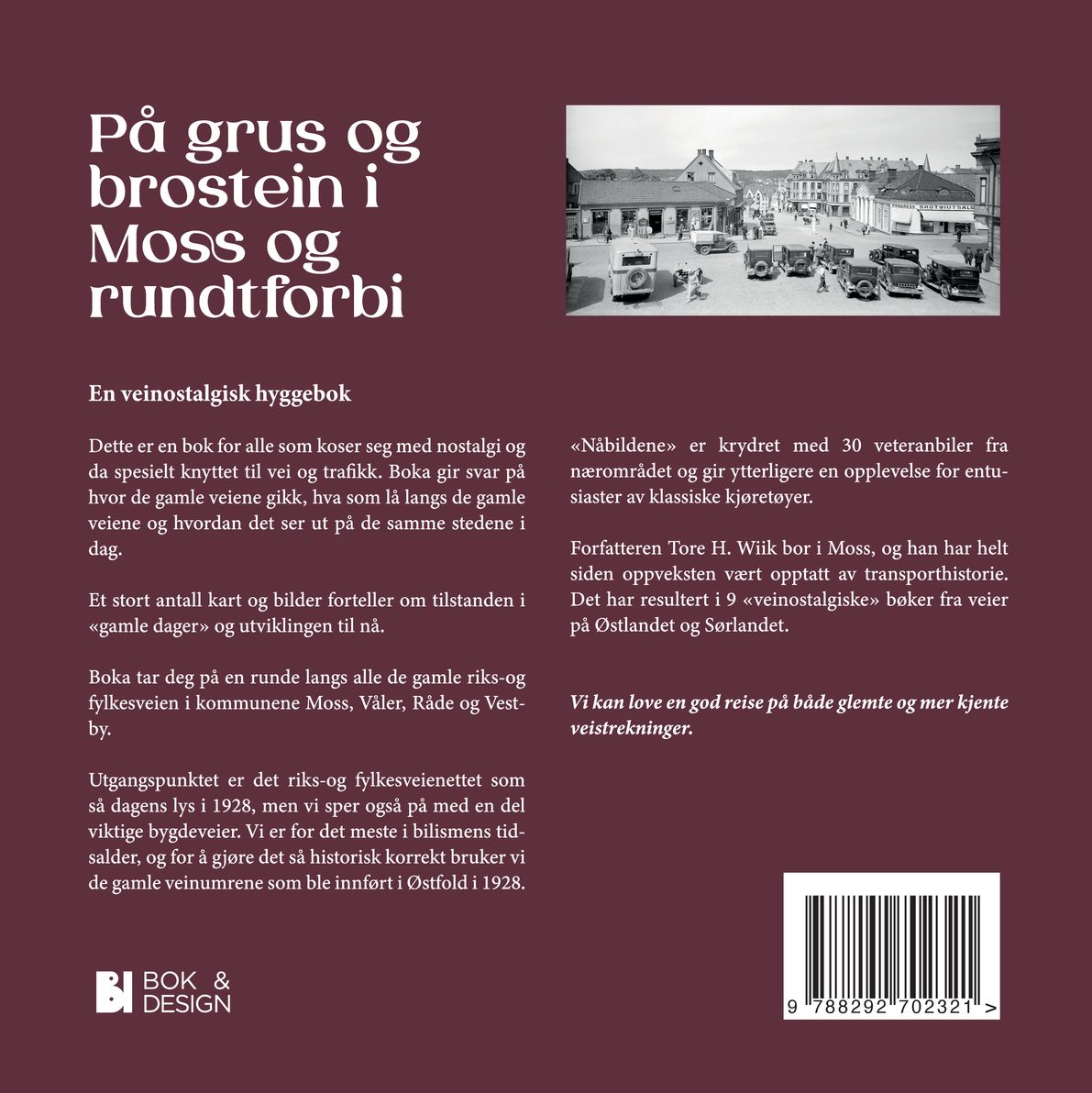 På grus og brostein i Moss og rundtforbi