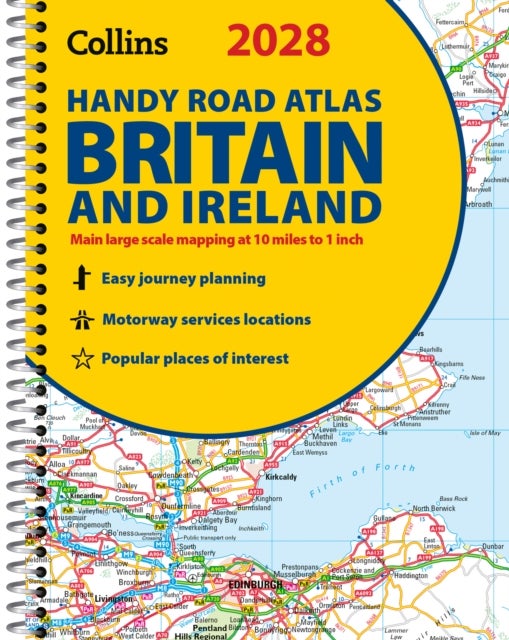 2028 Collins Handy Road Atlas Britain and Ireland - A5 Spiral