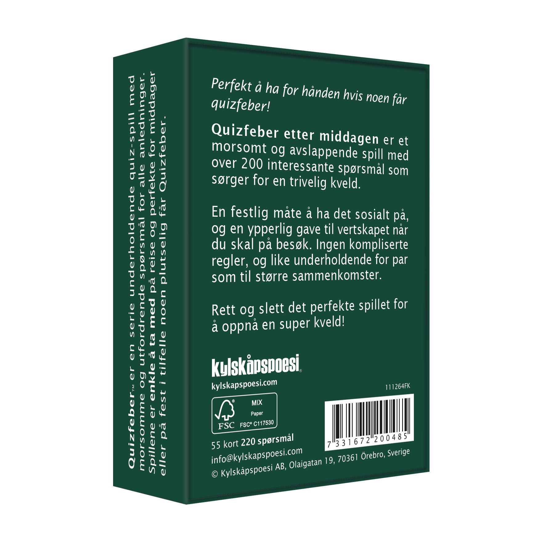 Spill Quizfeber Etter middagen