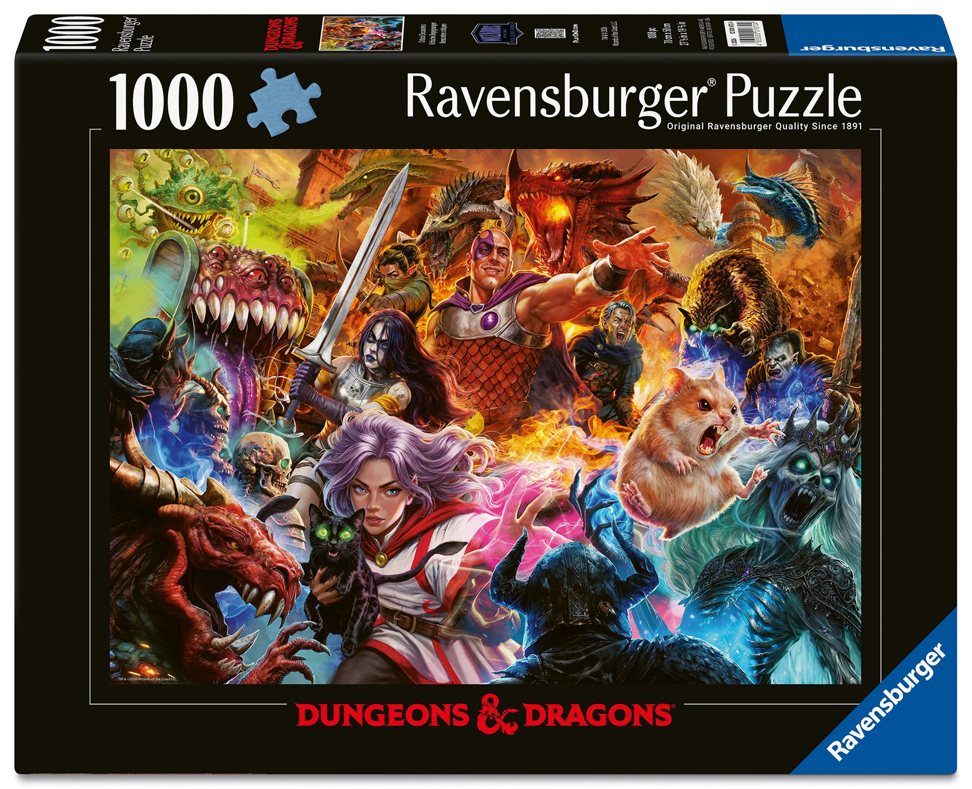 Puslespill 1000 Eventyreren Ravensburger