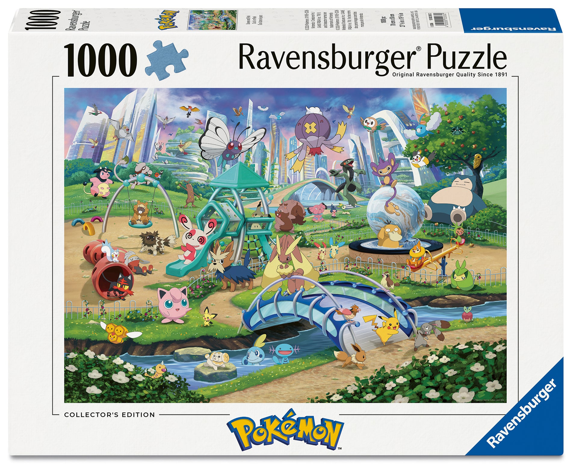 Puslespill 1000 Pokemon Break 1 Ravensburger