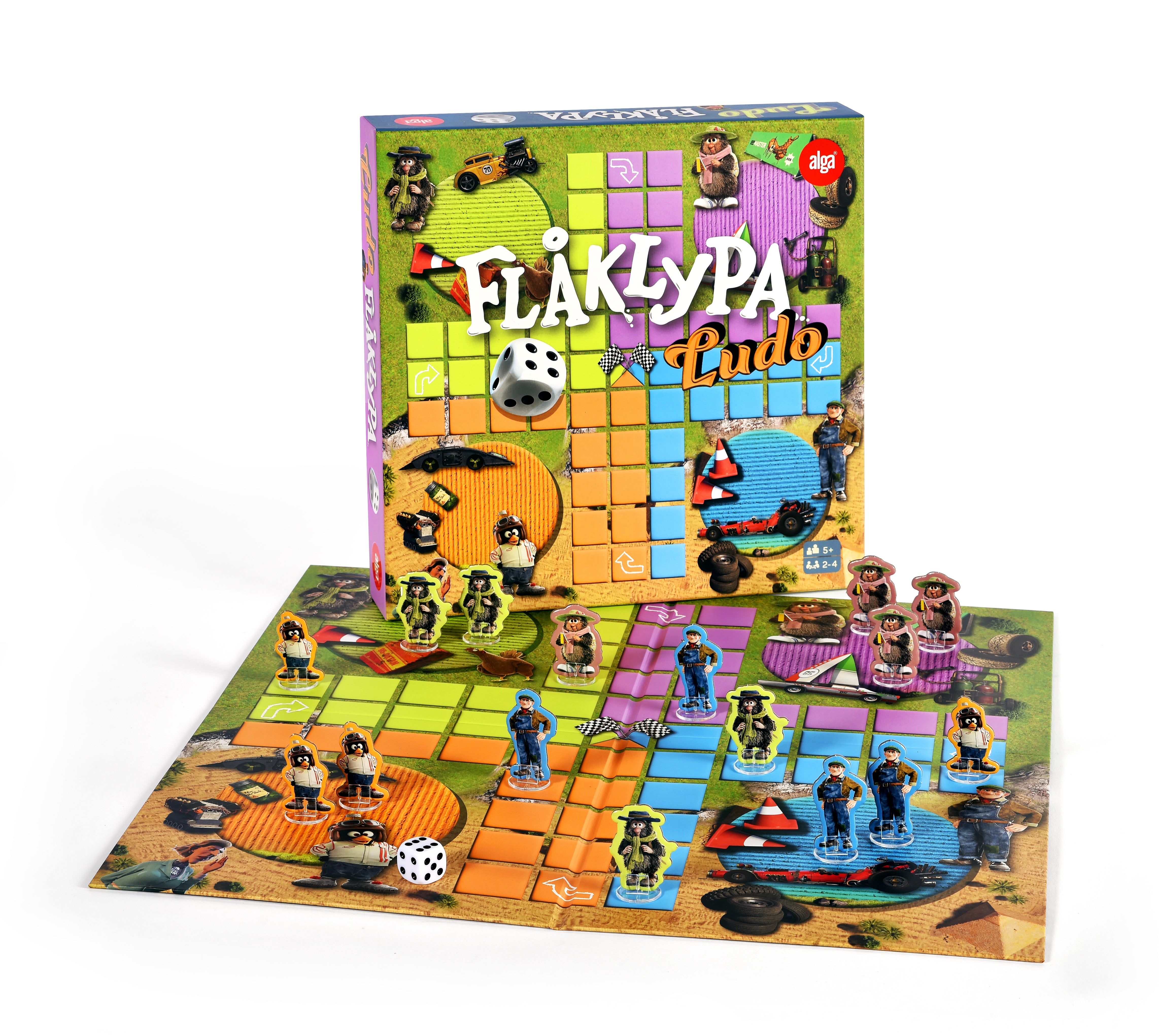Spill Flåklypa Ludo