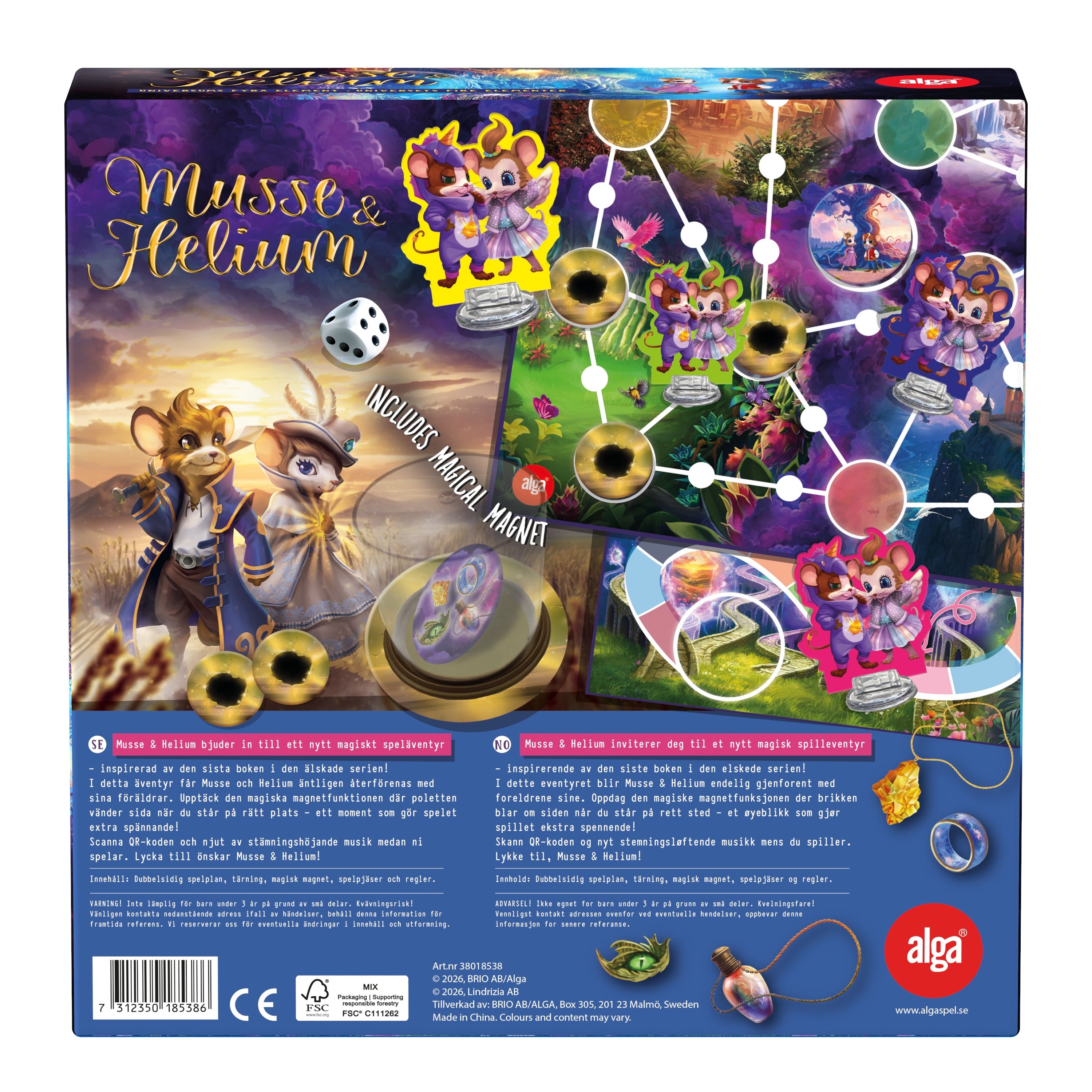 Spill Musse Helium Universums