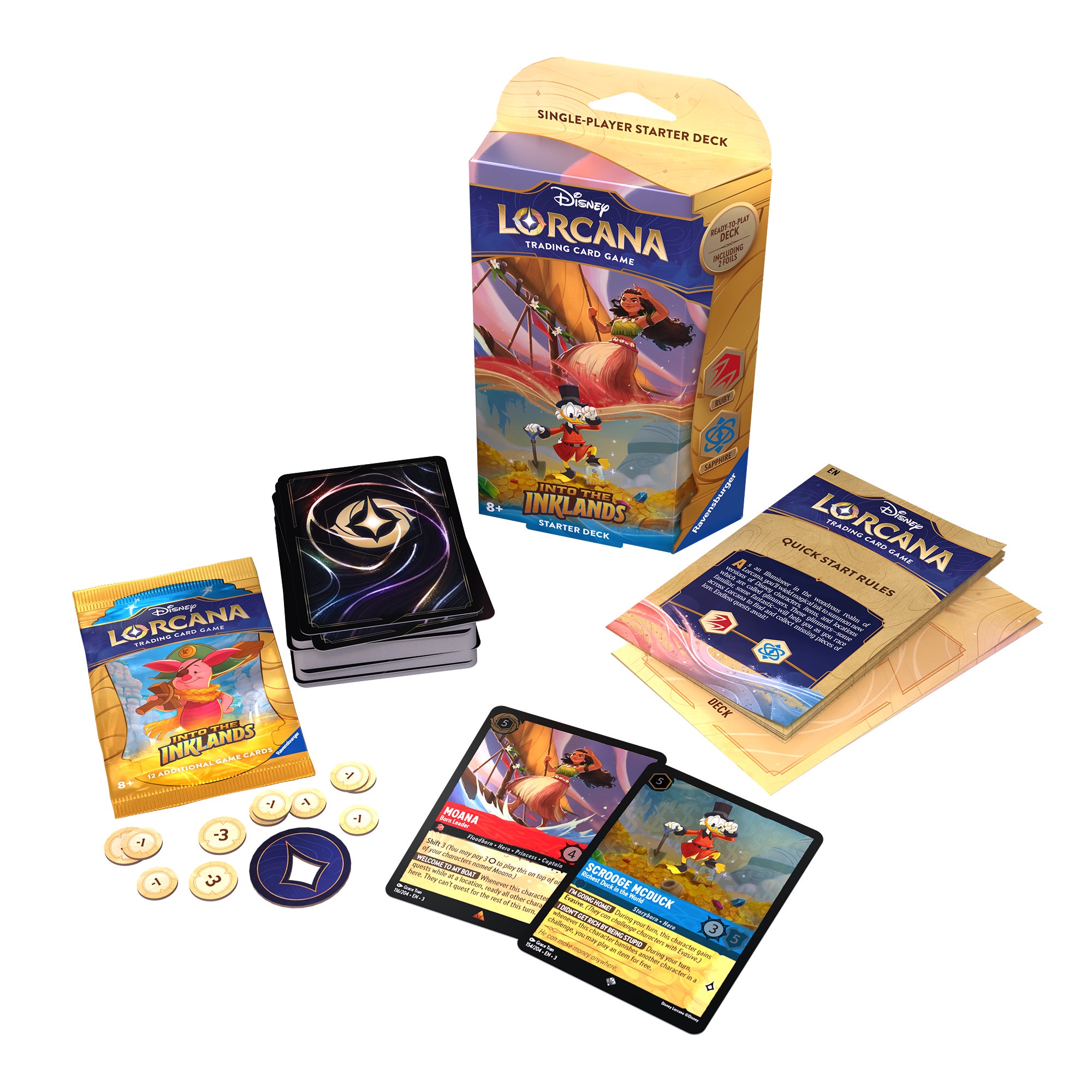 Samlekort Lorcana Starter Set B