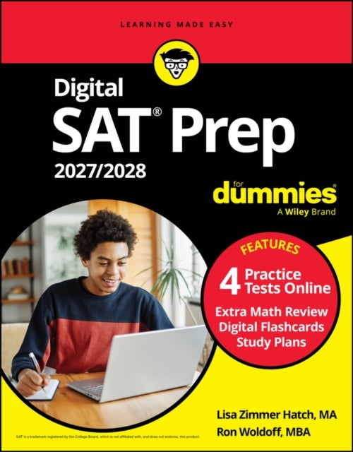 Digital SAT Prep 2027/2028 For Dummies - Book + 4 Full-Length Practice Tests & Flashcards Online
