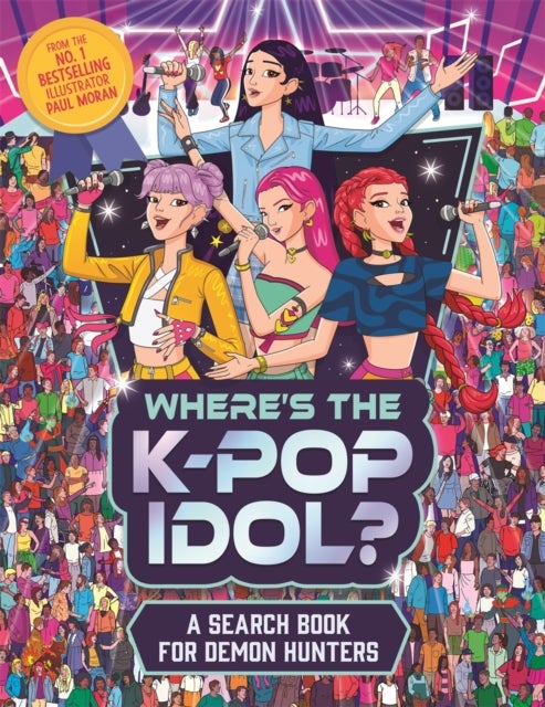 Where's the K-Pop Idol? - A search and find book for demon hunters
