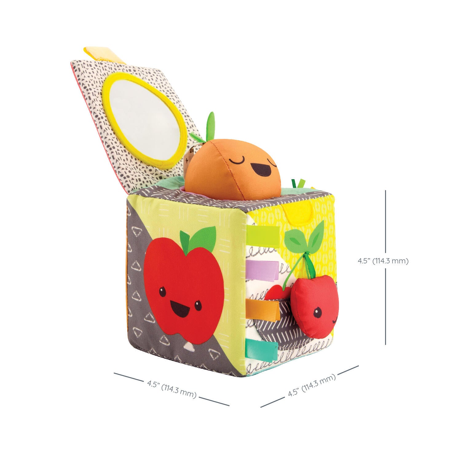 Infantino Peek Seek Sensory Cube