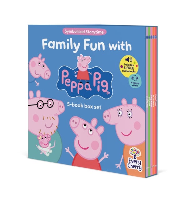 Family Fun with Peppa Pig (Symbolised Storytime - 5 Book Set)
