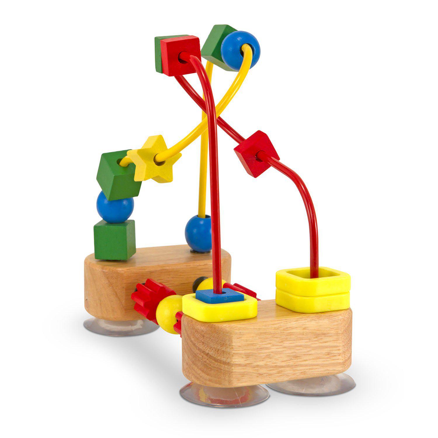 Wooden First Bead Maze 0 Melissa N Doug