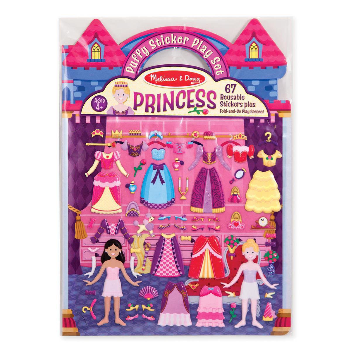 Puffy Sticker Playset Princess Melissa N Doug