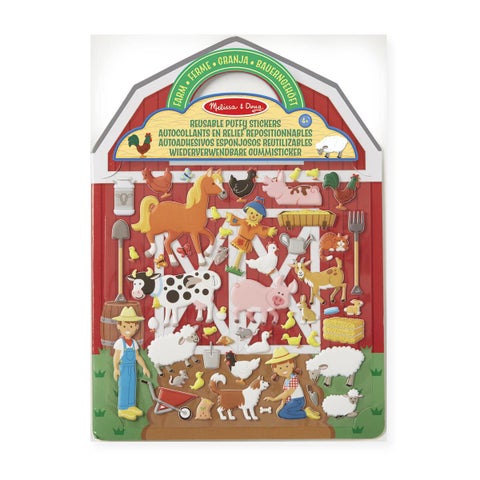 Puffy Sticker Playset On The Farm Melissa N Doug