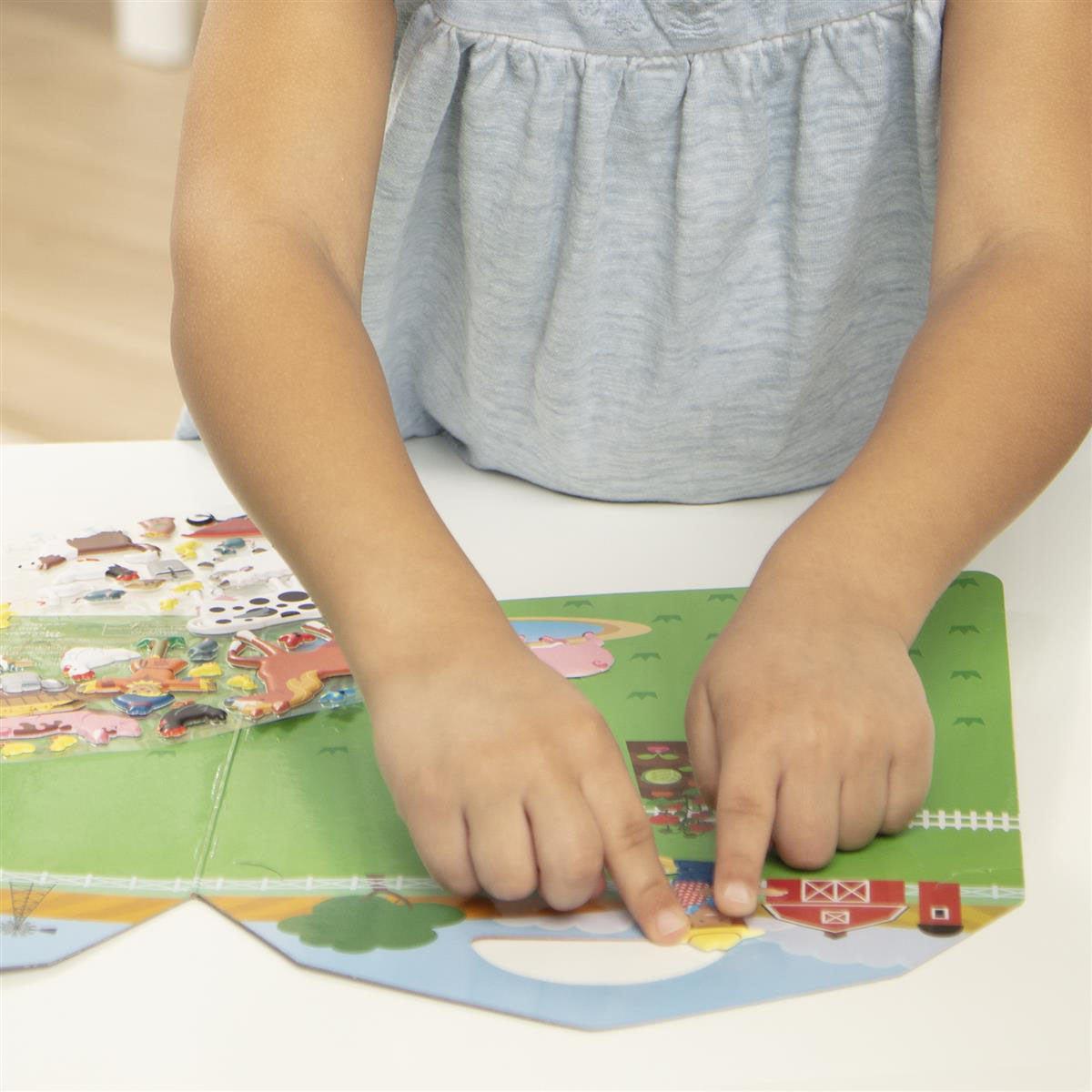 Puffy Sticker Playset On The Farm Melissa N Doug