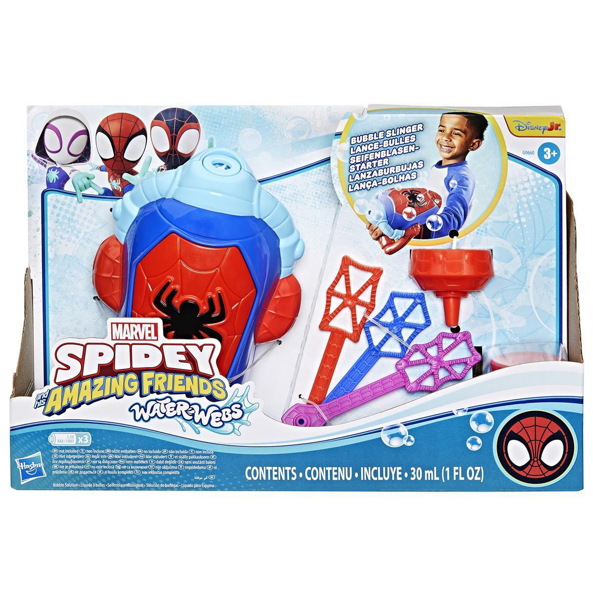 Marvel Sm Water-Webs Role Play Bubble Slinger