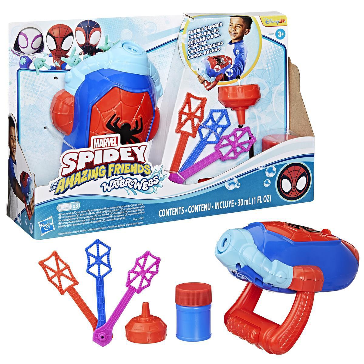 Marvel Sm Water-Webs Role Play Bubble Slinger