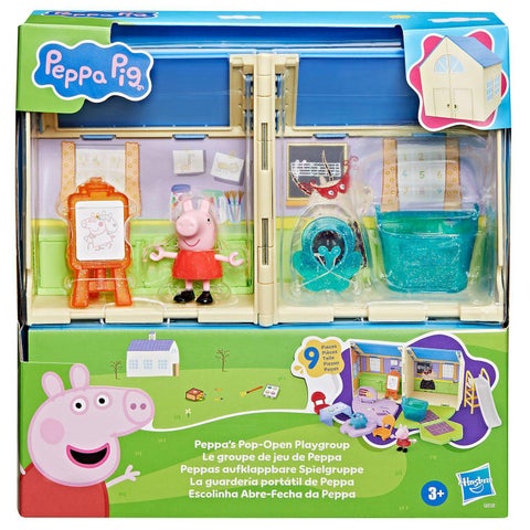 Peppa Pig 3 In Playset Pop-Open Playgroup