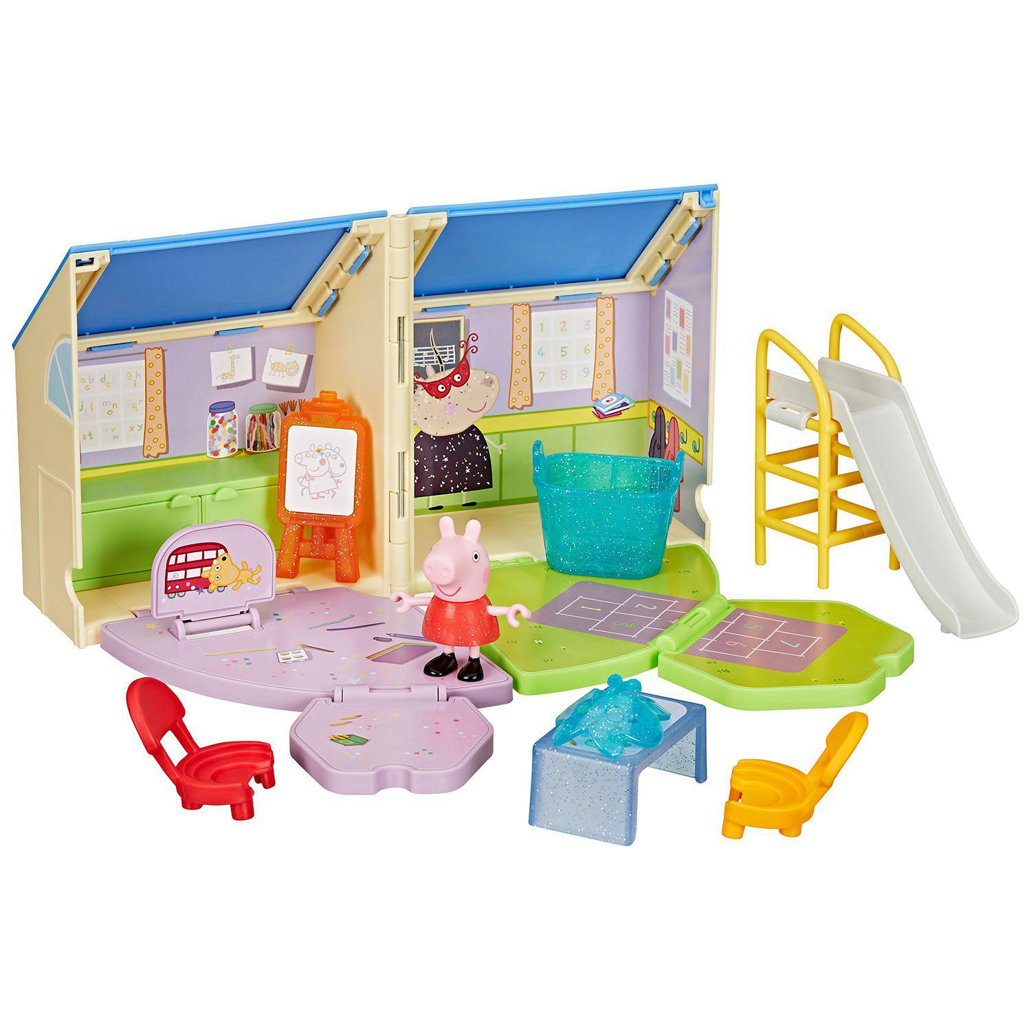 Peppa Pig 3 In Playset Pop-Open Playgroup
