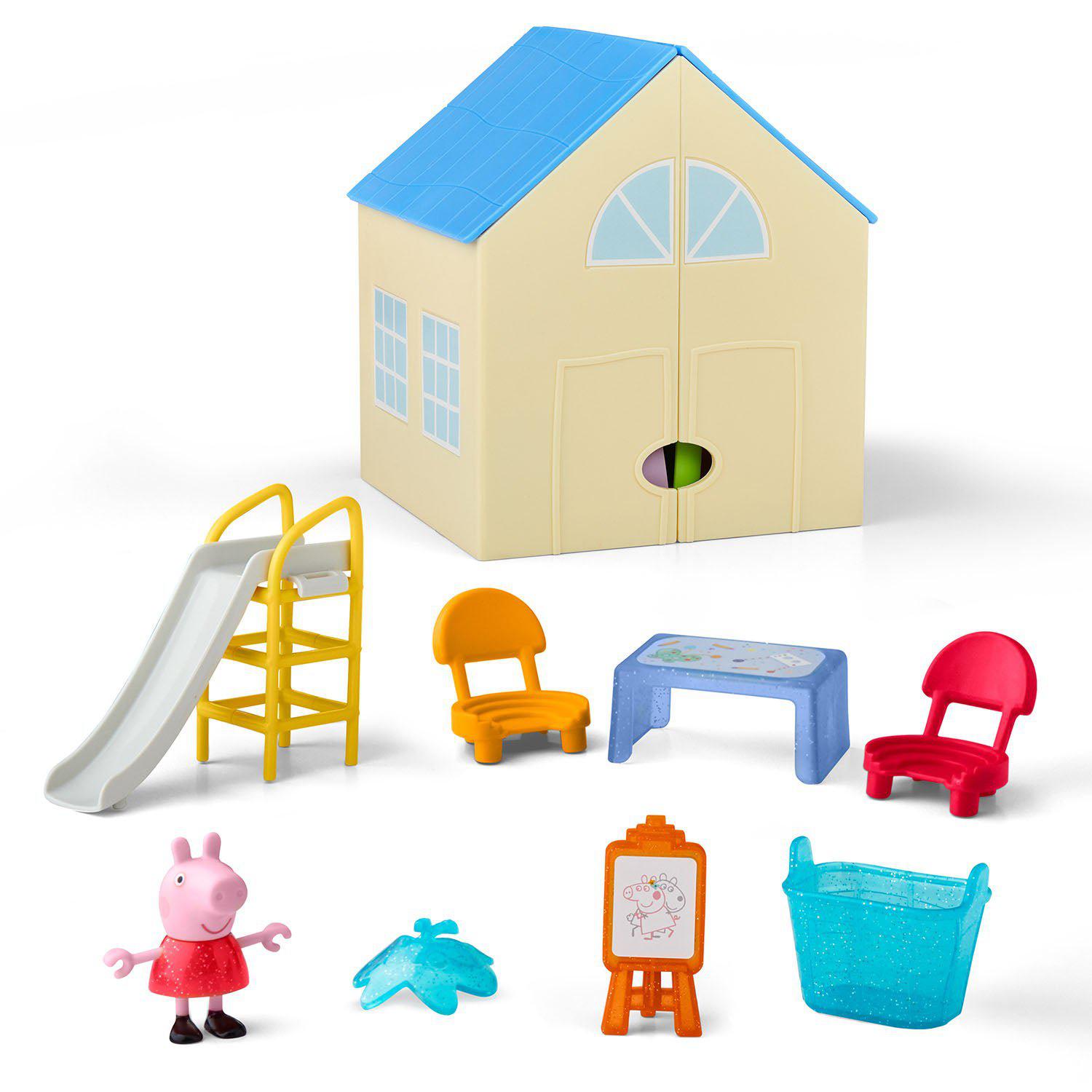 Peppa Pig 3 In Playset Pop-Open Playgroup