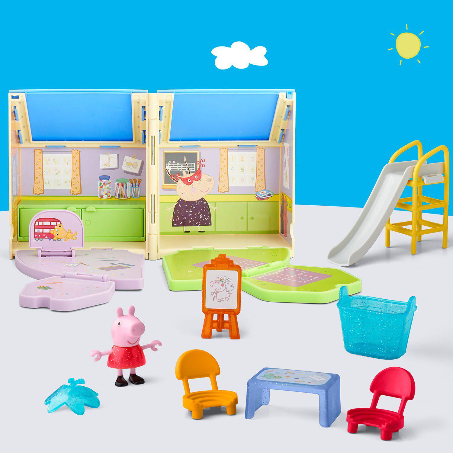 Peppa Pig 3 In Playset Pop-Open Playgroup