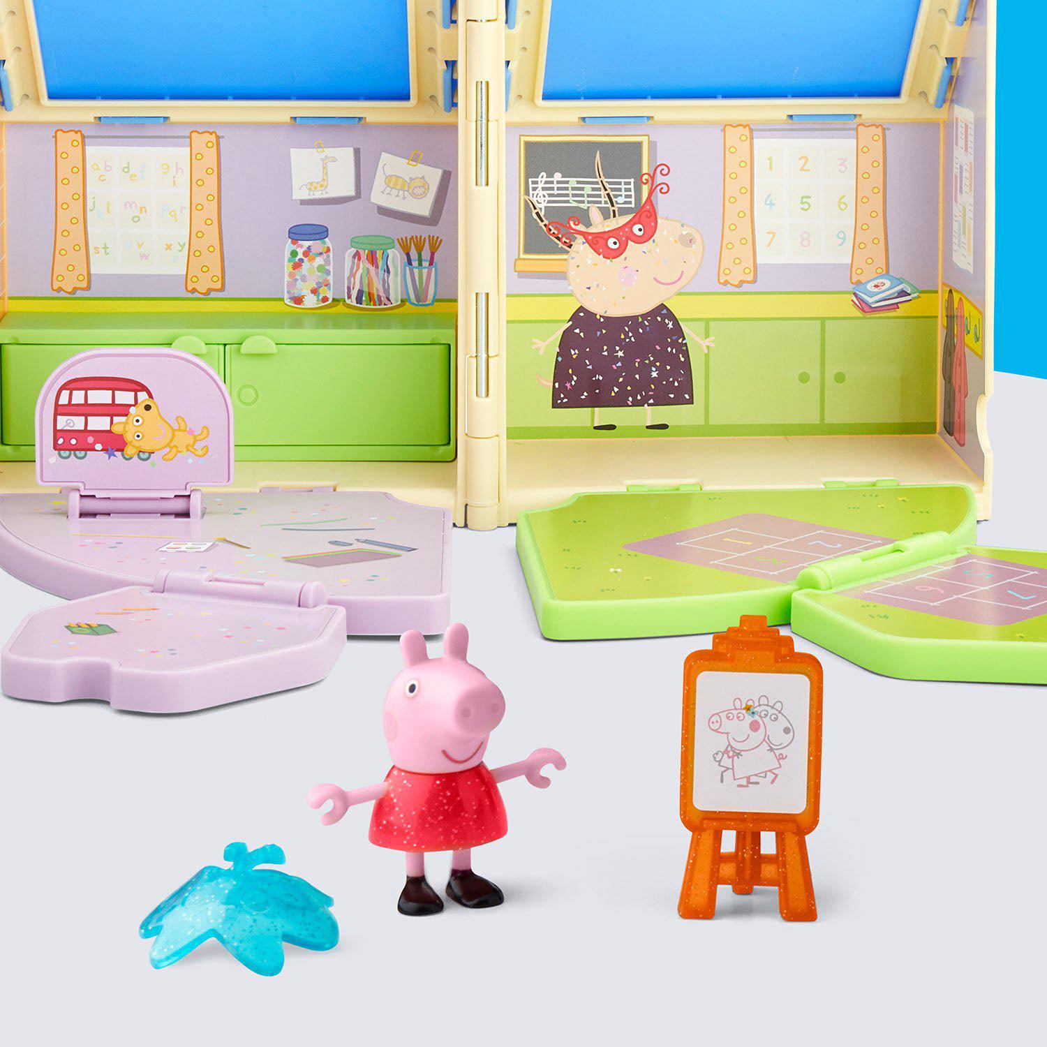 Peppa Pig 3 In Playset Pop-Open Playgroup