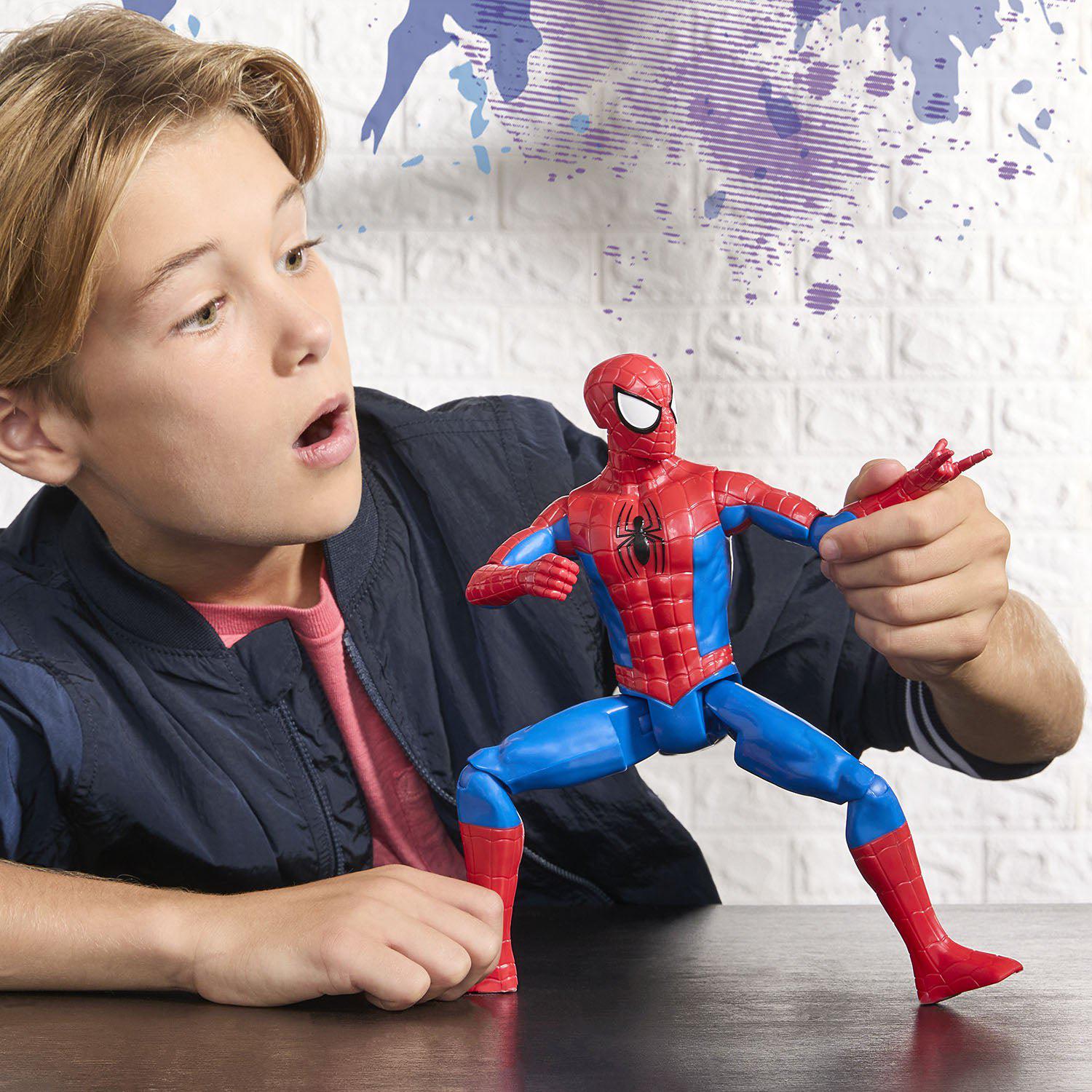 Marvel Spider-Man 11.5 In Figure Titan Heroes