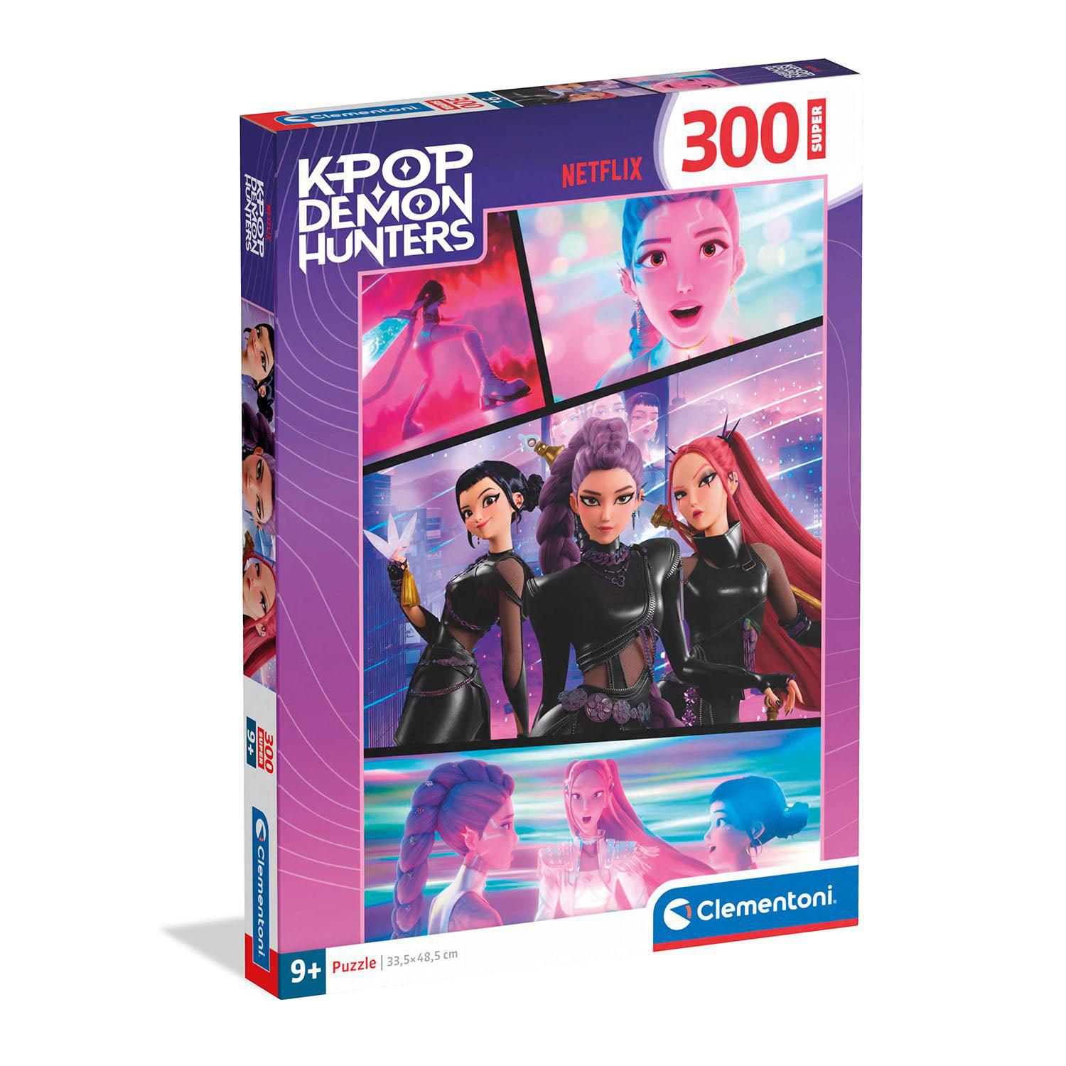 Puslespill 300 Kpop Demonhunters Super Clementoni