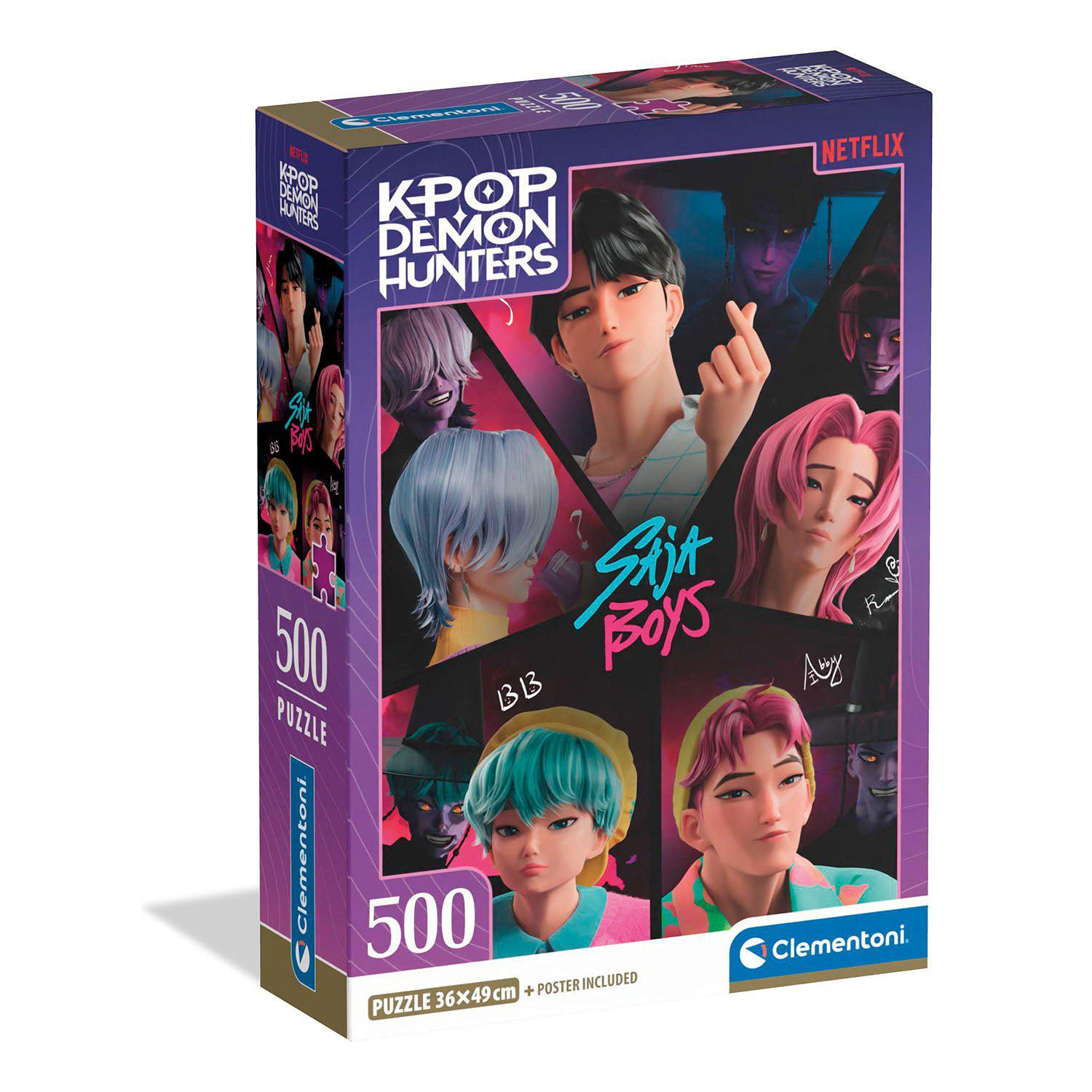 Puslespill 500 Kpop Demonhunters Clementoni
