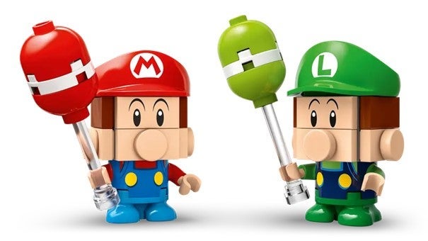 Lego Mario Kart - Baby Mario mot Baby Luigi 72034