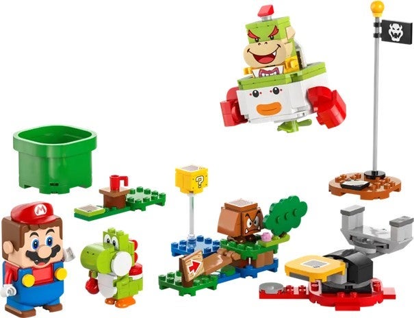 Lego På eventyr med interaktive LEGO Mario 71439