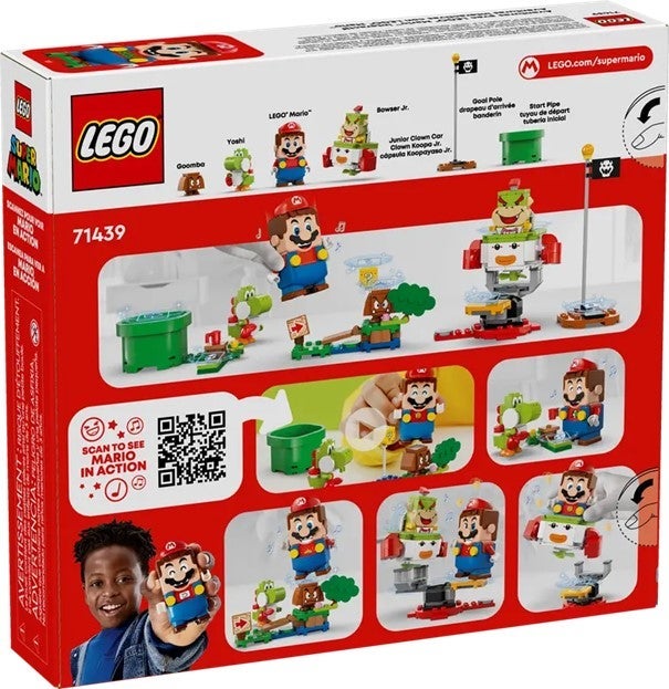 Lego På eventyr med interaktive LEGO Mario 71439