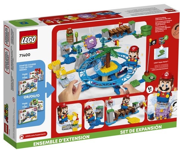 Lego Ekstrabanesett Strandattraksjon m/Big Urchin 71400