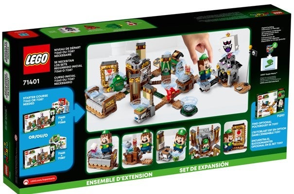 Lego Ekstrabanen Hjemsøkt gjemsel i Luigis Mansion 71401