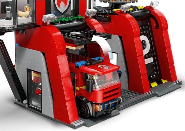 Lego Brannstasjon med brannbil 60414