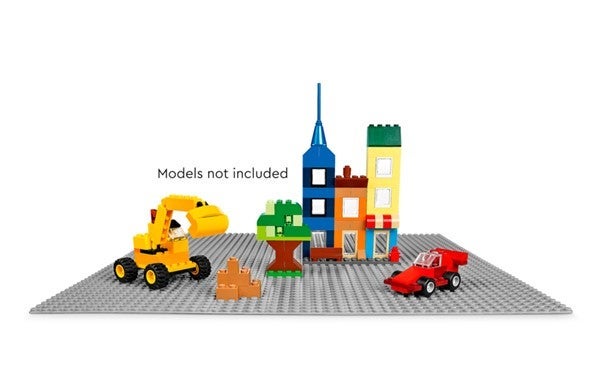 Lego Grå basisplate 11024