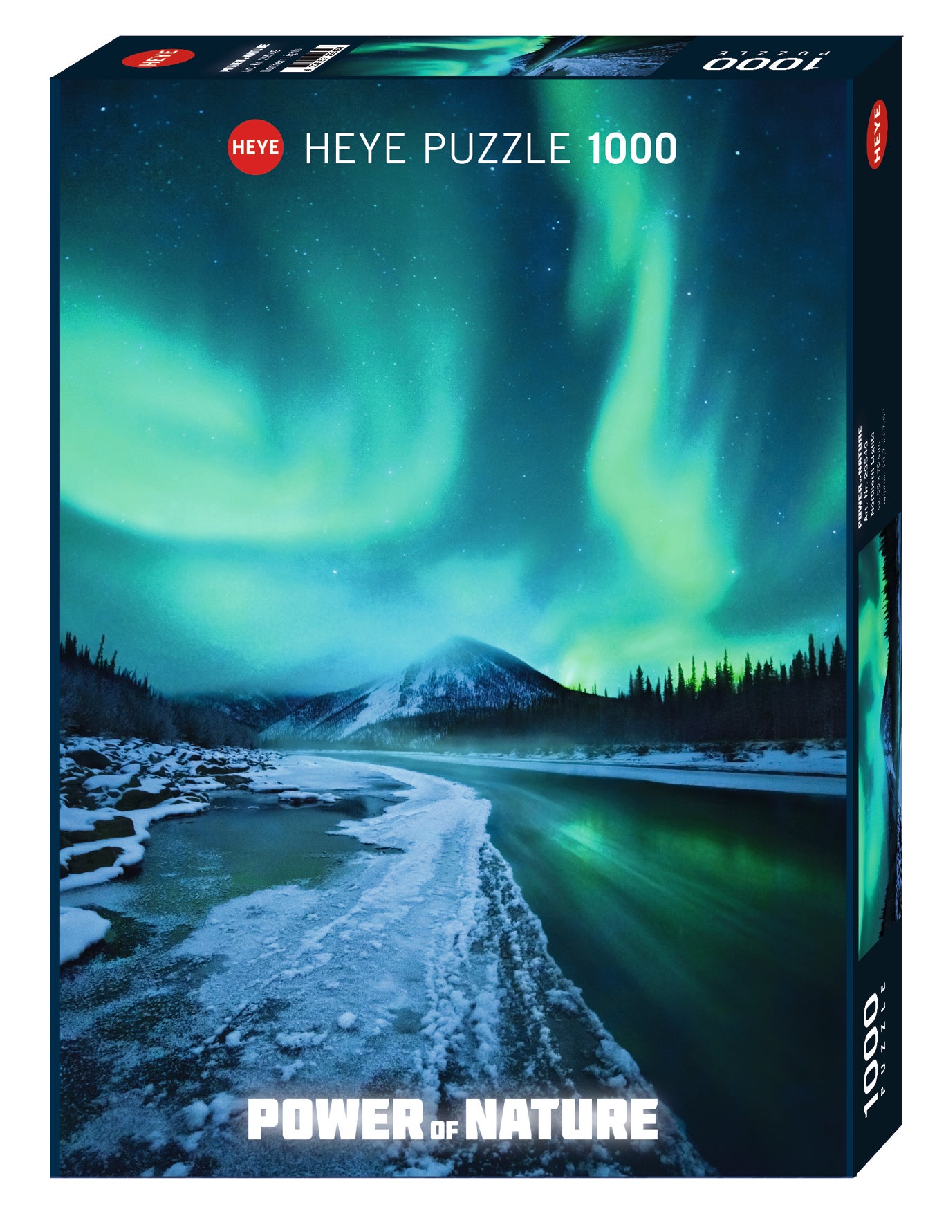 Puslespill 1000 Northern Lights Heye