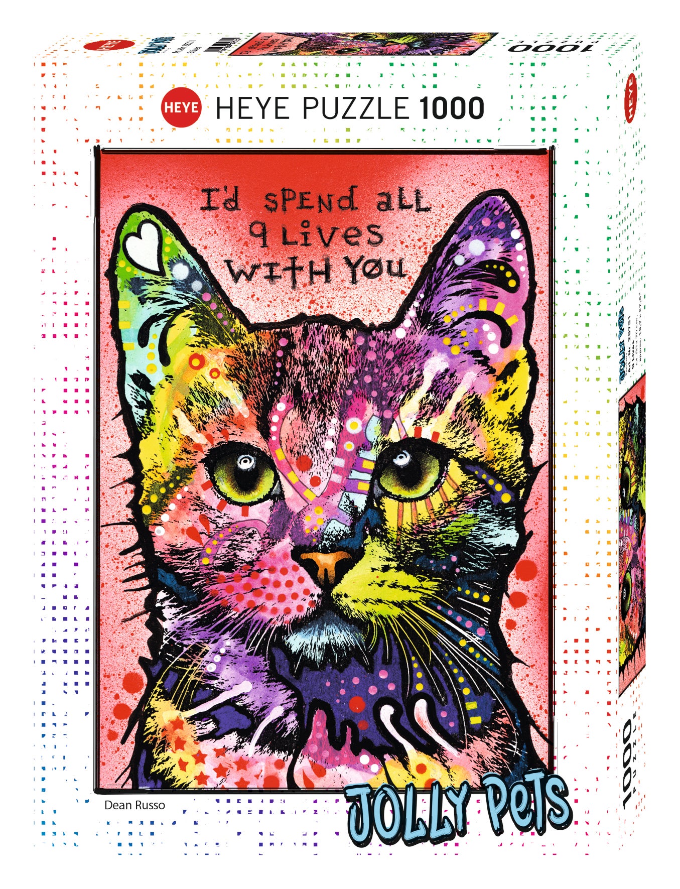 Puslespill 1000 9 Lives Heye