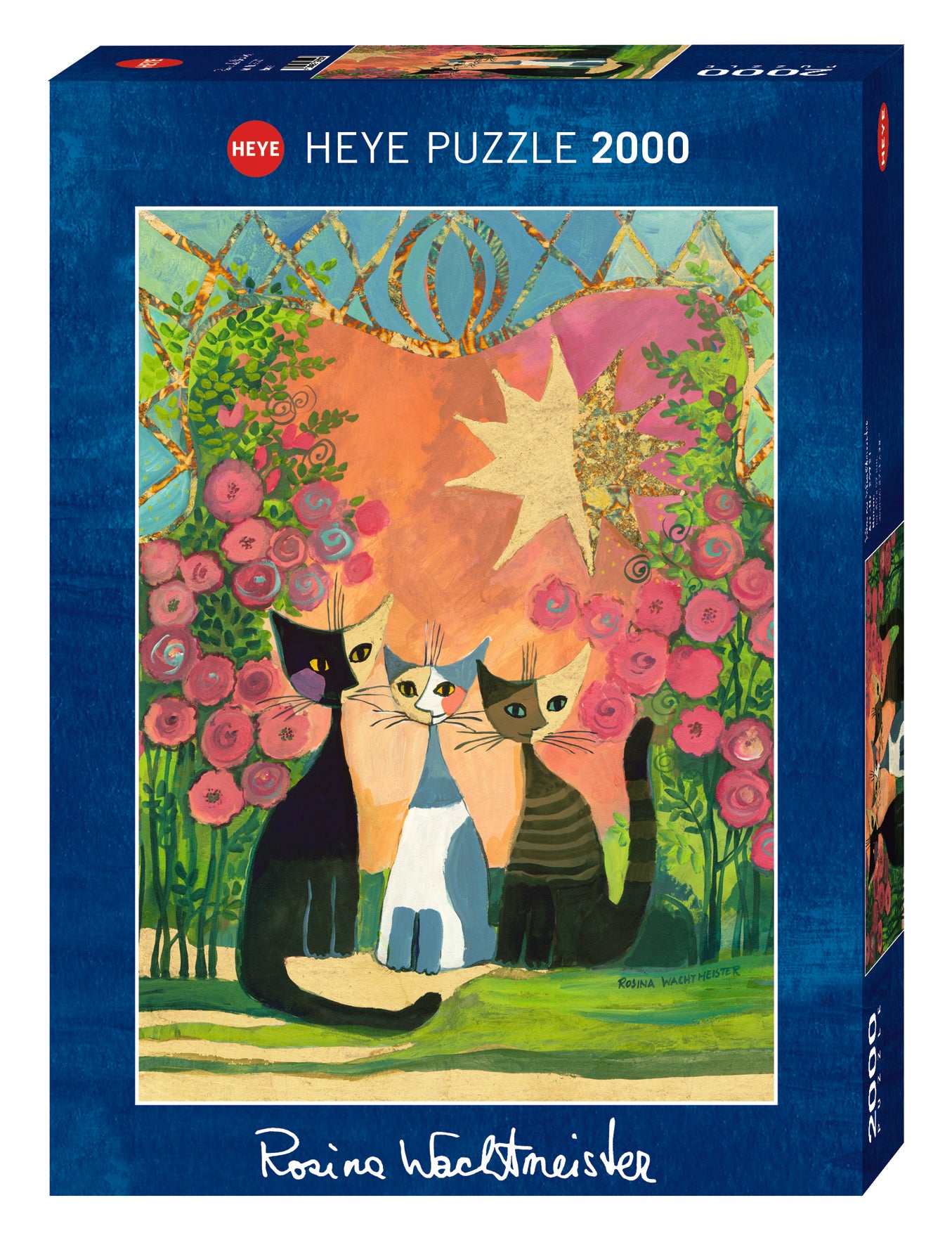 Puslespill 2000 Wachtmeister Roses Heye