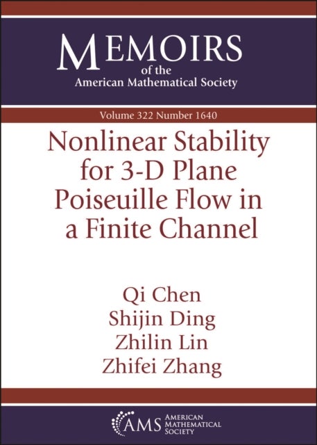 Nonlinear Stability for 3-D Plane Poiseuille Flow in a Finite Channel